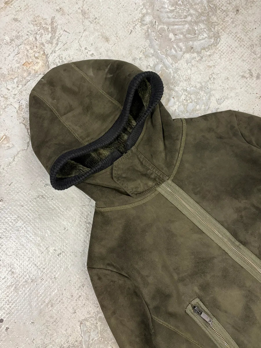 AW2008 Emporio Armani Hooded Soft Green Jacket (M) ZiVKObq 5