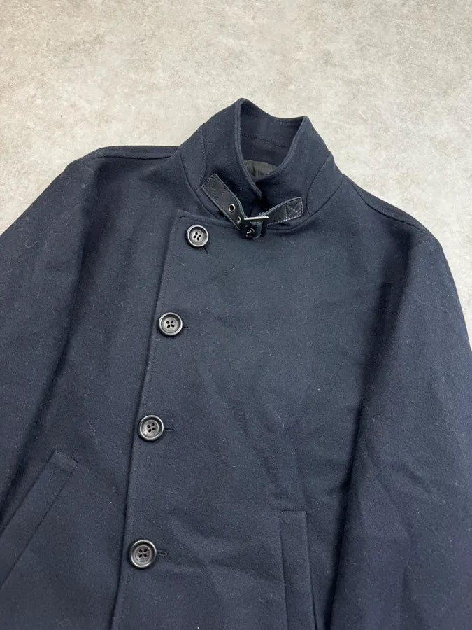 AW2008 Emporio Armani Navy Asymmetrical Officer Jacket OikgdcA 5