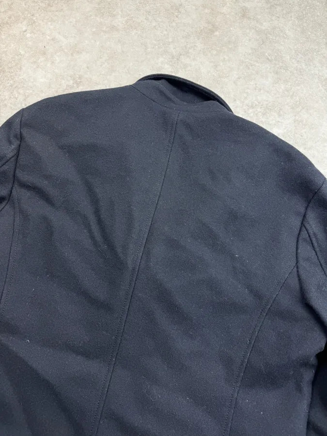 AW2008 Emporio Armani Navy Asymmetrical Officer Jacket OikgdcA 6