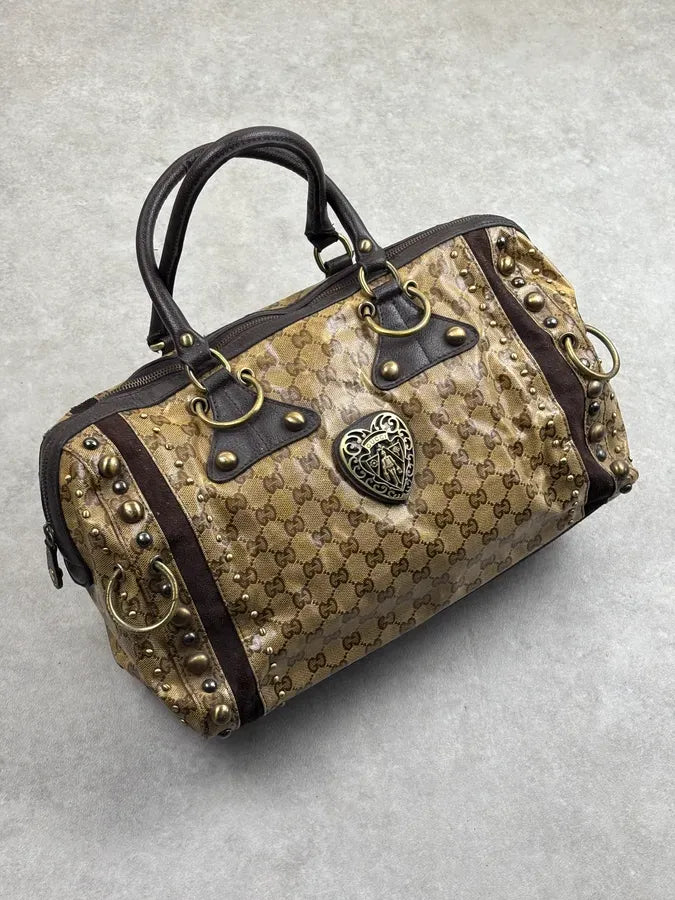 AW2008 Gucci Babouska Hysteria Monogram Beige Bag by Frida Giannini GhvtHLZ 1