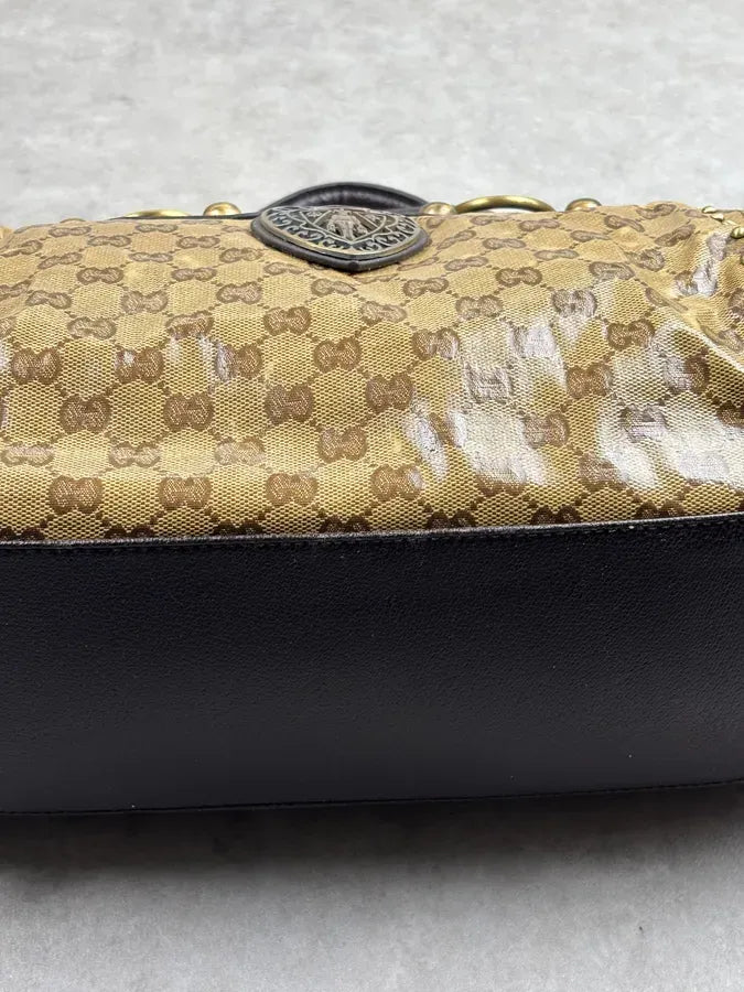 AW2008 Gucci Babouska Hysteria Monogram Beige Bag by Frida Giannini GhvtHLZ 10