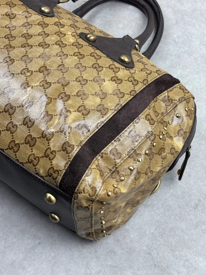 AW2008 Gucci Babouska Hysteria Monogram Beige Bag by Frida Giannini GhvtHLZ 14
