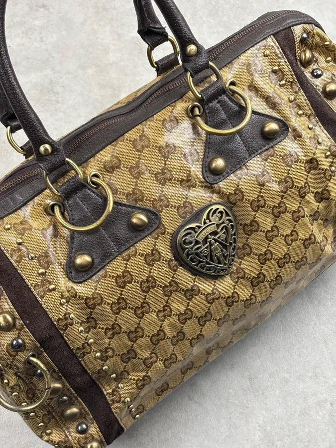 AW2008 Gucci Babouska Hysteria Monogram Beige Bag by Frida Giannini GhvtHLZ 19