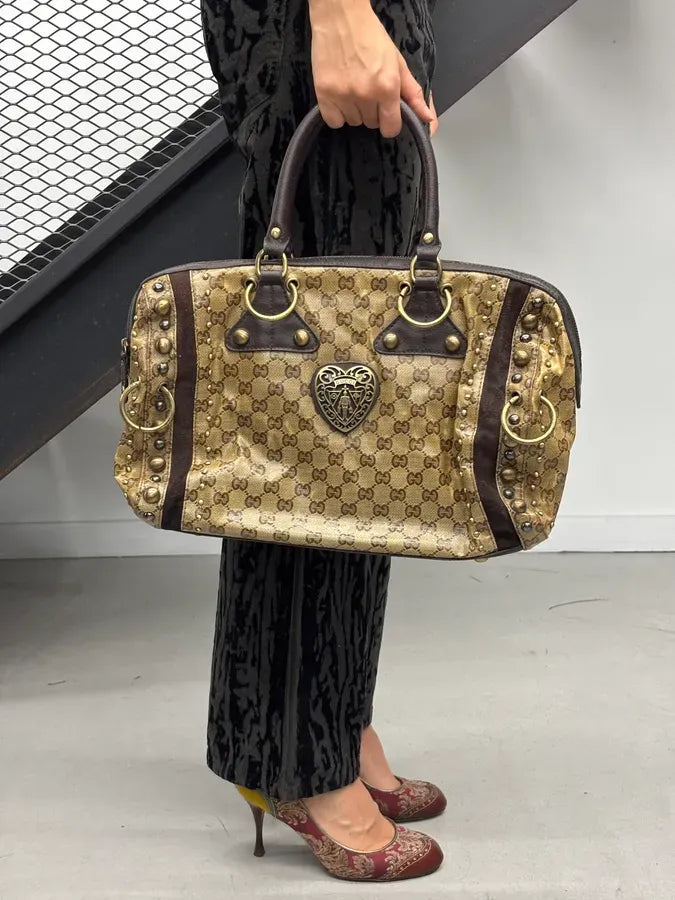 AW2008 Gucci Babouska Hysteria Monogram Beige Bag by Frida Giannini GhvtHLZ 2