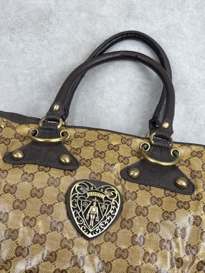 AW2008 Gucci Babouska Hysteria Monogram Beige Bag by Frida Giannini GhvtHLZ 4