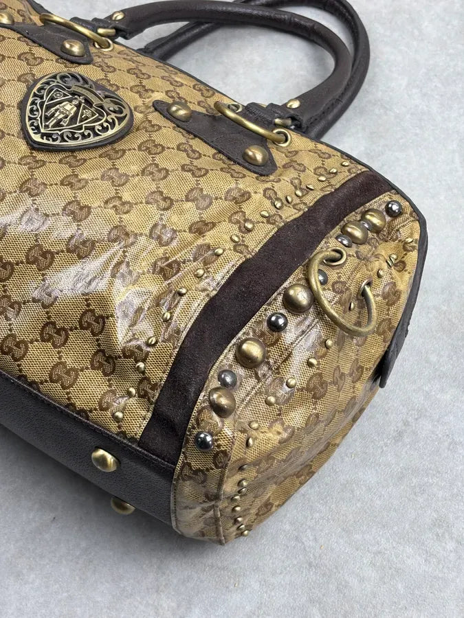 AW2008 Gucci Babouska Hysteria Monogram Beige Bag by Frida Giannini GhvtHLZ 5
