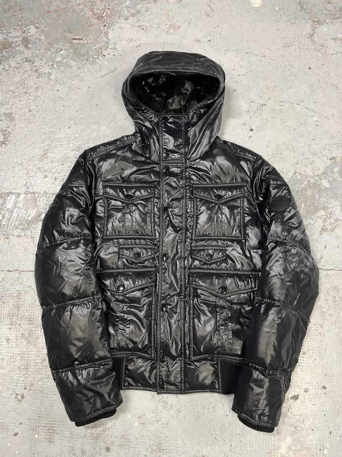 AW2008 Gucci Black Relaxed Puffer Jacket yKRDWYo 2