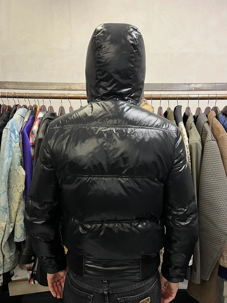 AW2008 Gucci Black Relaxed Puffer Jacket yKRDWYo 4