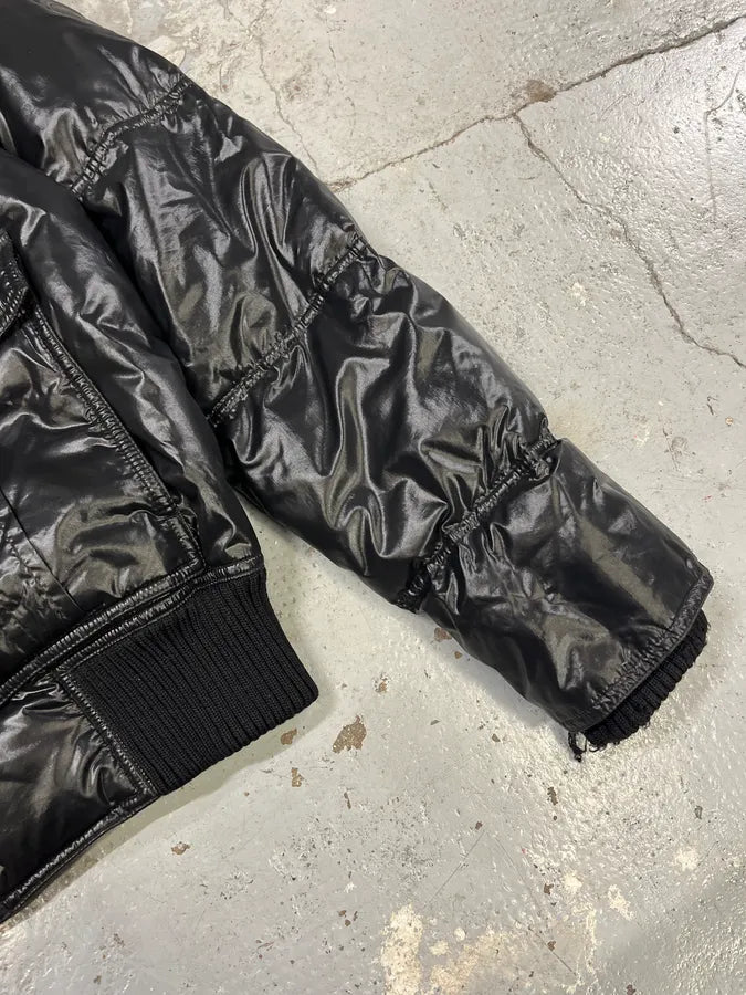 AW2008 Gucci Black Relaxed Puffer Jacket yKRDWYo 7