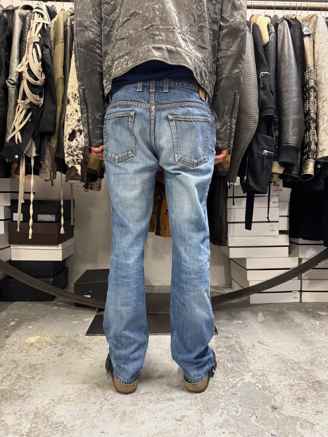 AW2008 Gucci Blue Slim Denim Jeans uTiCrMO 3