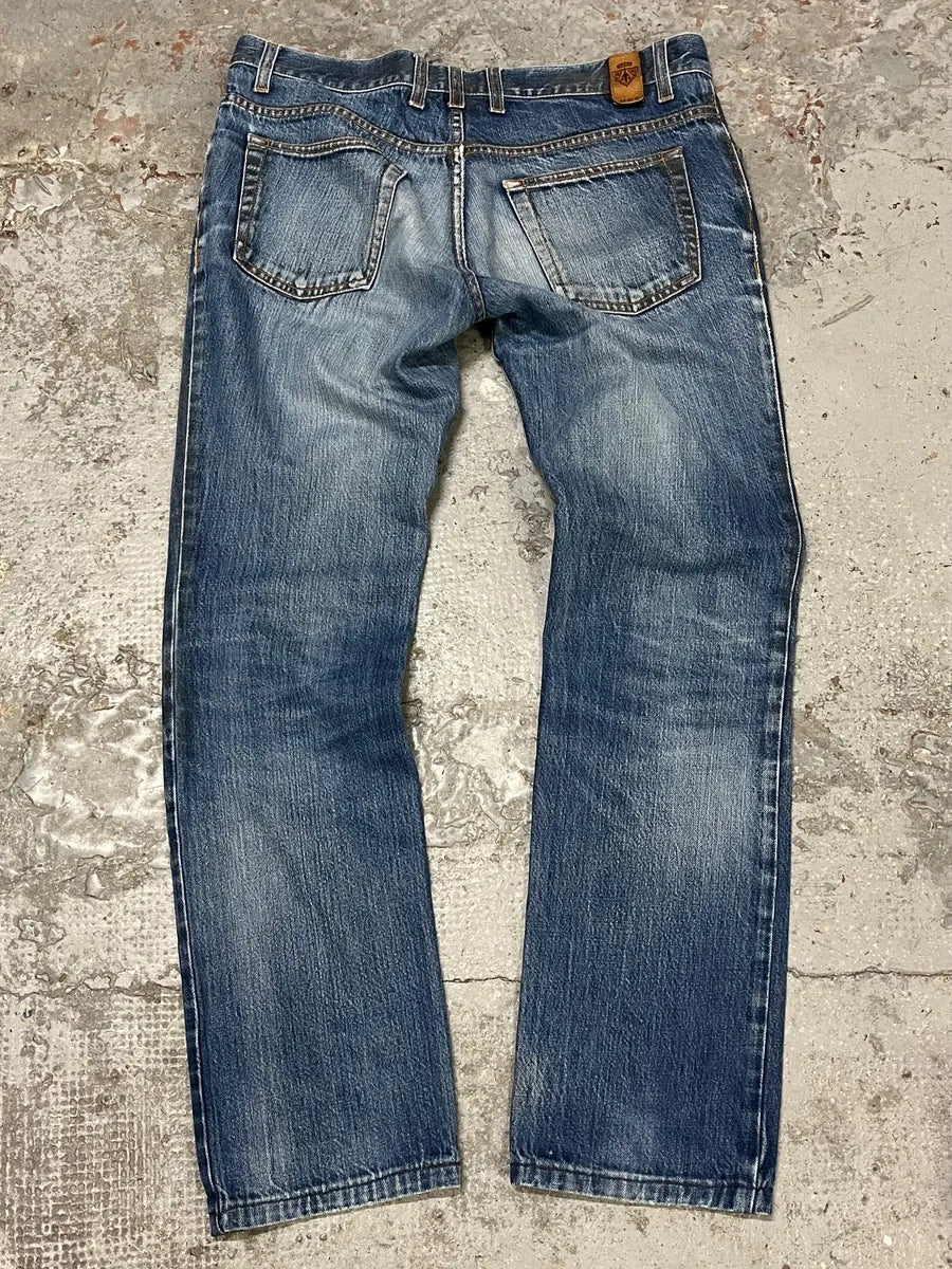 AW2008 Gucci Blue Slim Denim Jeans uTiCrMO 6