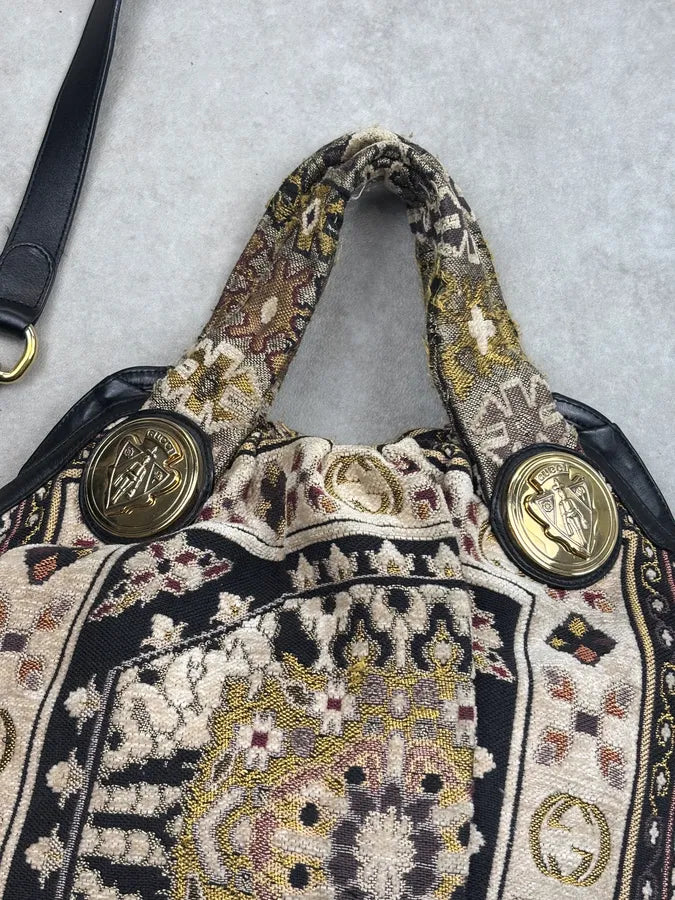 AW2008 Gucci Mozaic Arabic Babouska Shoulder Bag by Frida Giannini BTzzOeZ 14