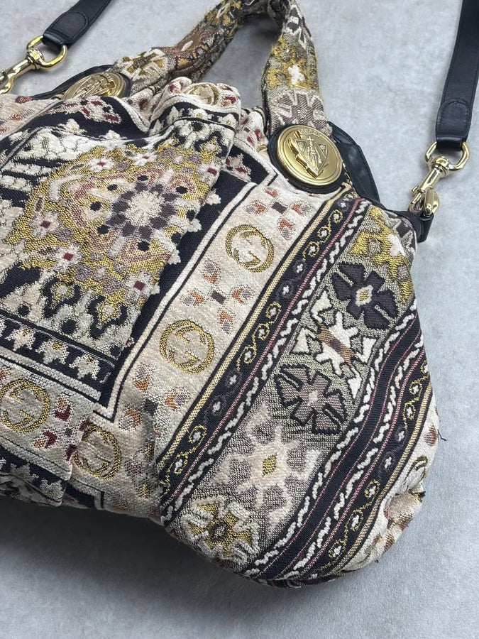 AW2008 Gucci Mozaic Arabic Babouska Shoulder Bag by Frida Giannini BTzzOeZ 15