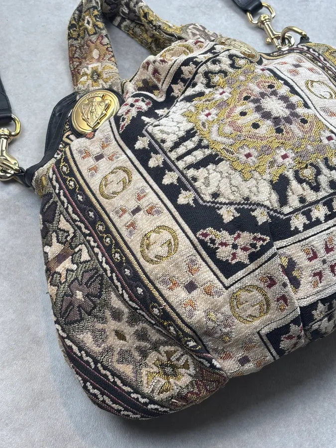AW2008 Gucci Mozaic Arabic Babouska Shoulder Bag by Frida Giannini BTzzOeZ 16