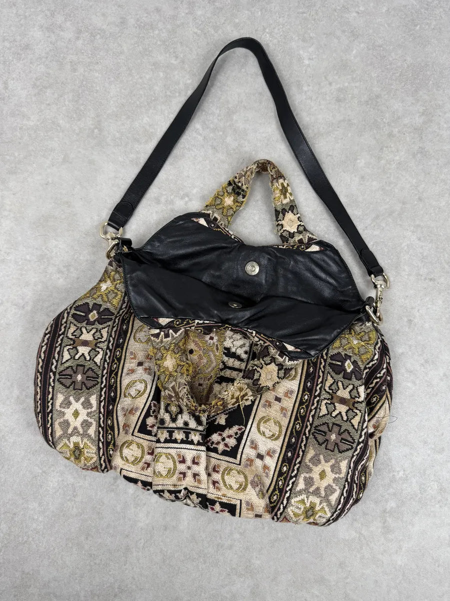 AW2008 Gucci Mozaic Araic Babouska Shoulder Bag by Frida Giannini oMrEDkz 11