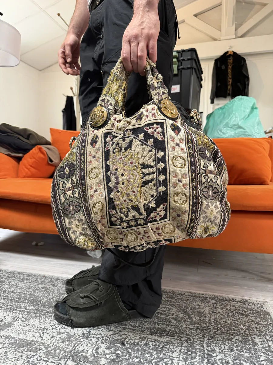 AW2008 Gucci Mozaic Araic Babouska Shoulder Bag by Frida Giannini oMrEDkz 2