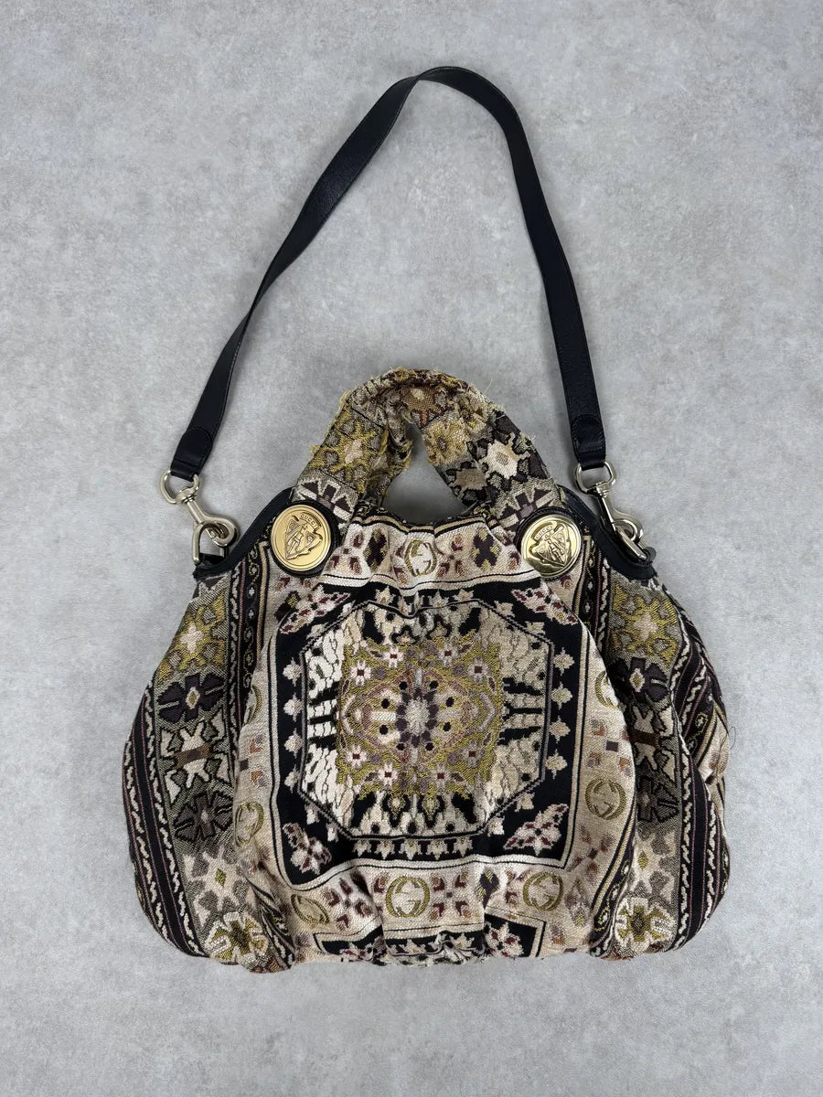 AW2008 Gucci Mozaic Araic Babouska Shoulder Bag by Frida Giannini oMrEDkz 4