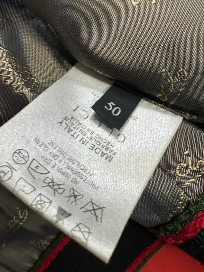 AW2008 Gucci Officer Beige Utility Cotton Jacket jqNjTMi 10