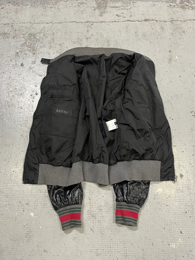 AW2008 Gucci Signature Black Bomber Jacket by Frida Giannini kEZuhEA 7