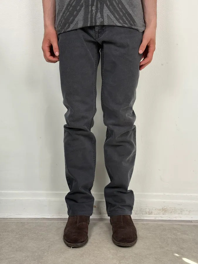 AW2008 Gucci Tern Blue Slim Pants by Frida Giannini bHqEIPg 3