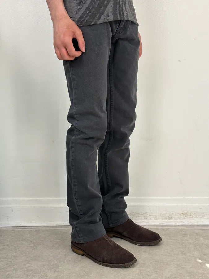AW2008 Gucci Tern Blue Slim Pants by Frida Giannini bHqEIPg 4