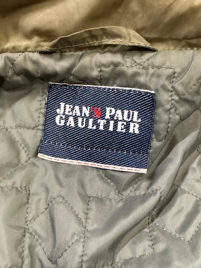 AW2008 Jean Paul Gaultier Olive Green Puffer Bomber Jacket WRYxWHK 8