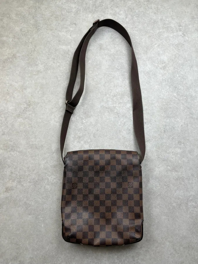 AW2008 Louis Vuitton Brooklyn Brown Monogram Leather Shoulder Bag STpoWdG 6