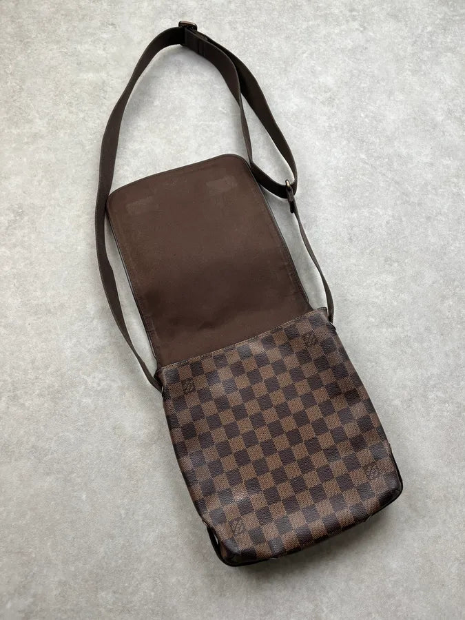 AW2008 Louis Vuitton Brooklyn Brown Monogram Leather Shoulder Bag STpoWdG 9