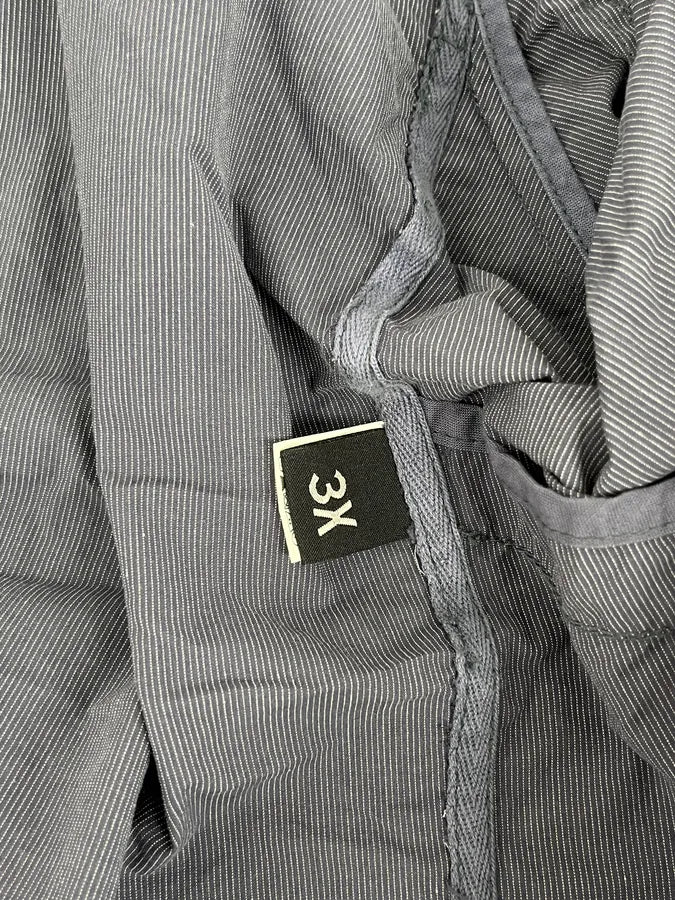 AW2008 Marithé + François Girbaud Navy Light Striped Classy Blazer Jacket GlnDtqF 8