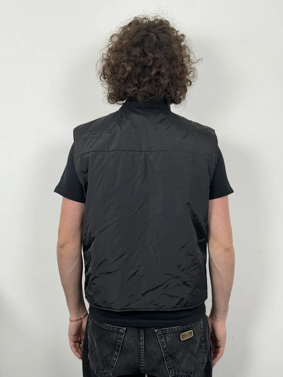 AW2008 Prada Black Nylon Light Vest Jacket bPGiupC 1