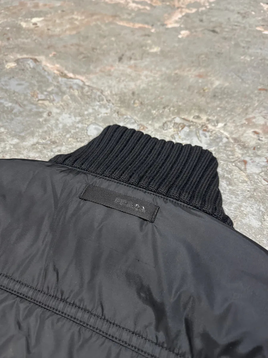 AW2008 Prada Black Nylon Utility Bomber Jacket (M/L) 13
