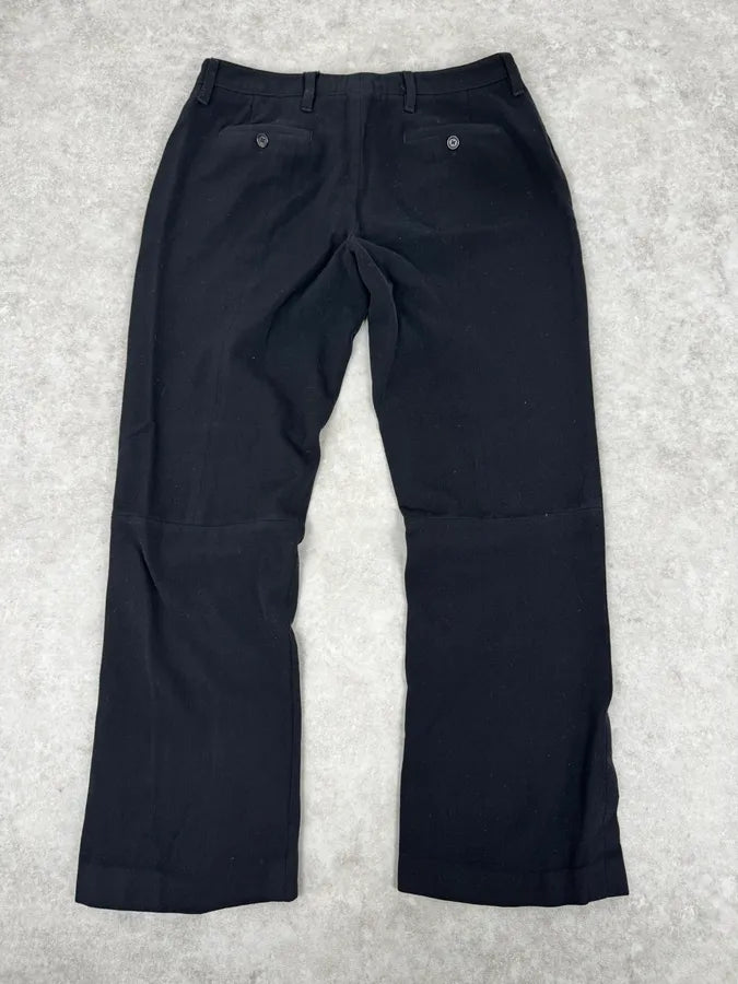 AW2008 Prada Black Sleek Pants mHnWHtW 4