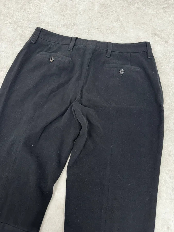 AW2008 Prada Black Sleek Pants mHnWHtW 6