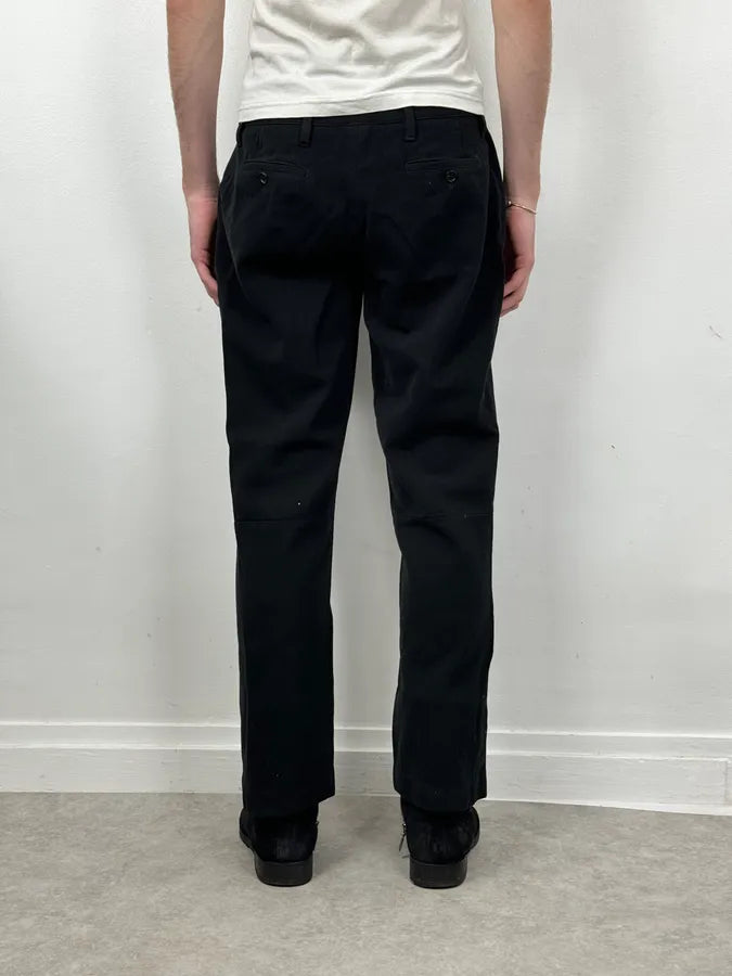 AW2008 Prada Black Sleek Pants mHnWHtW 3