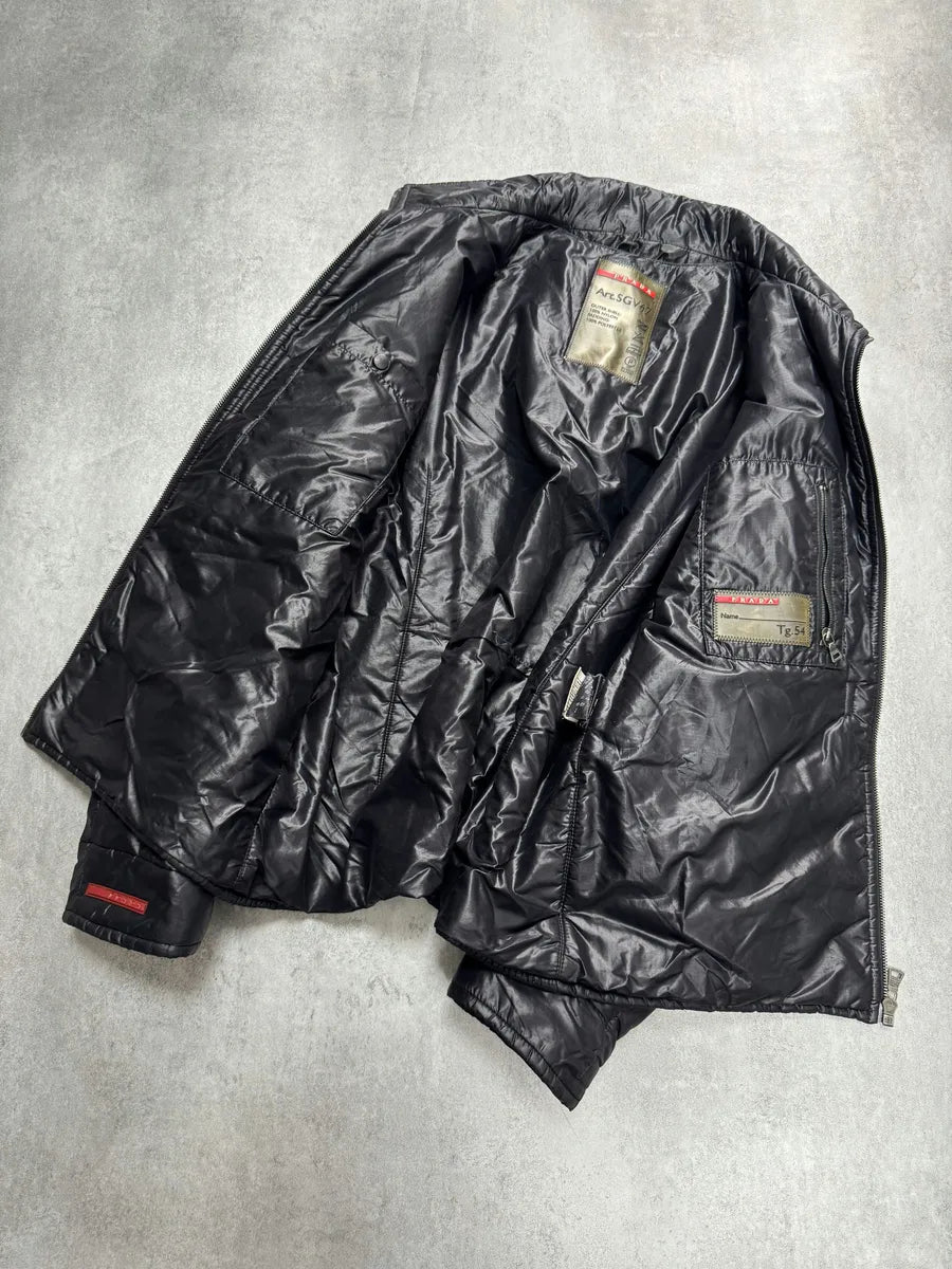 AW2008 Prada Black Sport Puffer Jacket VofvdXf 3