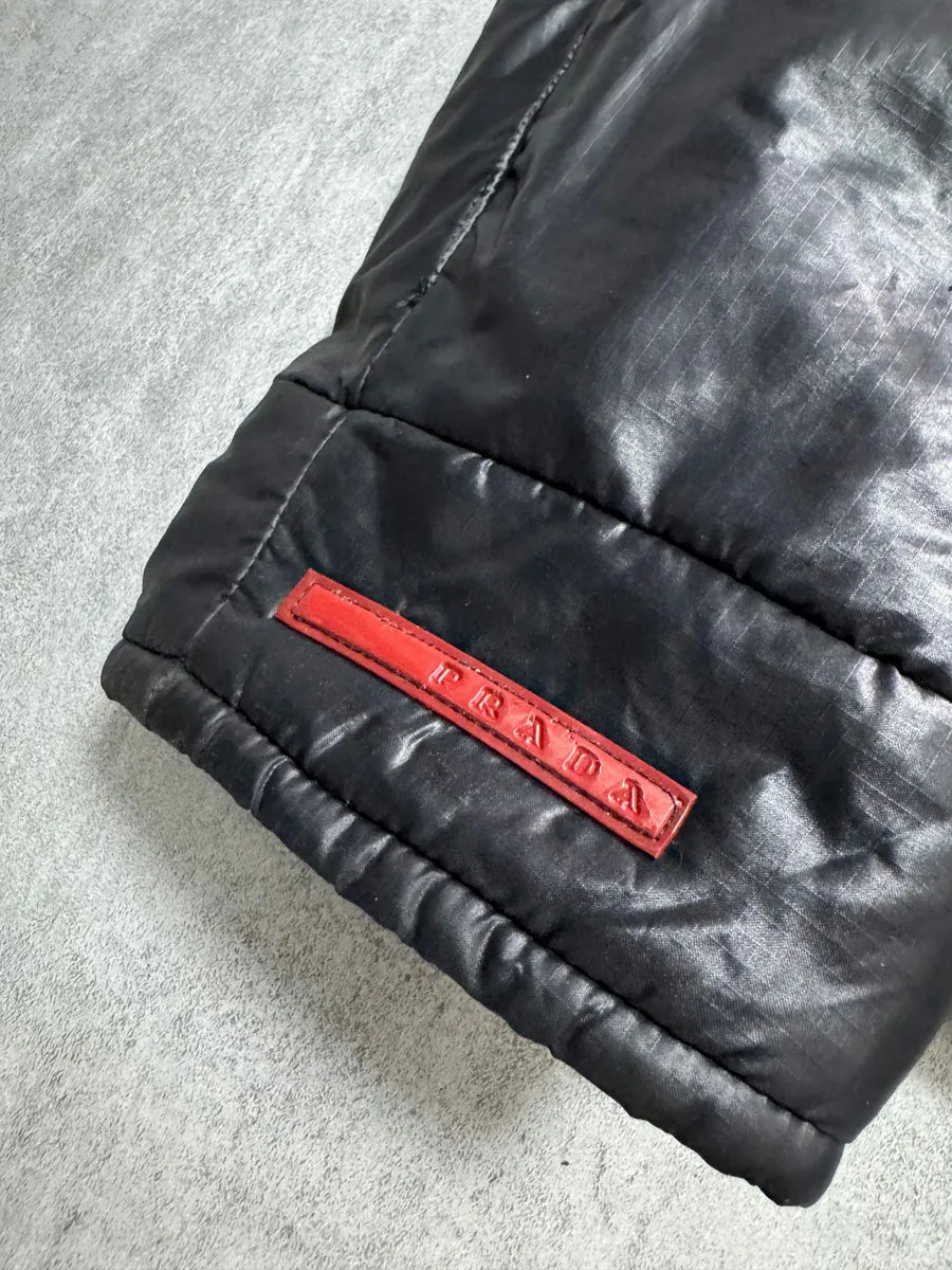 AW2008 Prada Black Sport Puffer Jacket VofvdXf 6