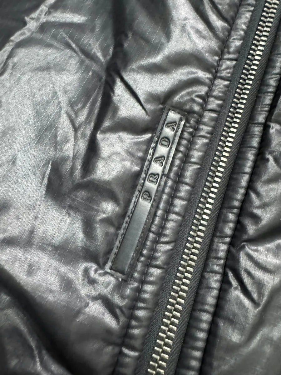 AW2008 Prada Black Sport Puffer Jacket VofvdXf 7