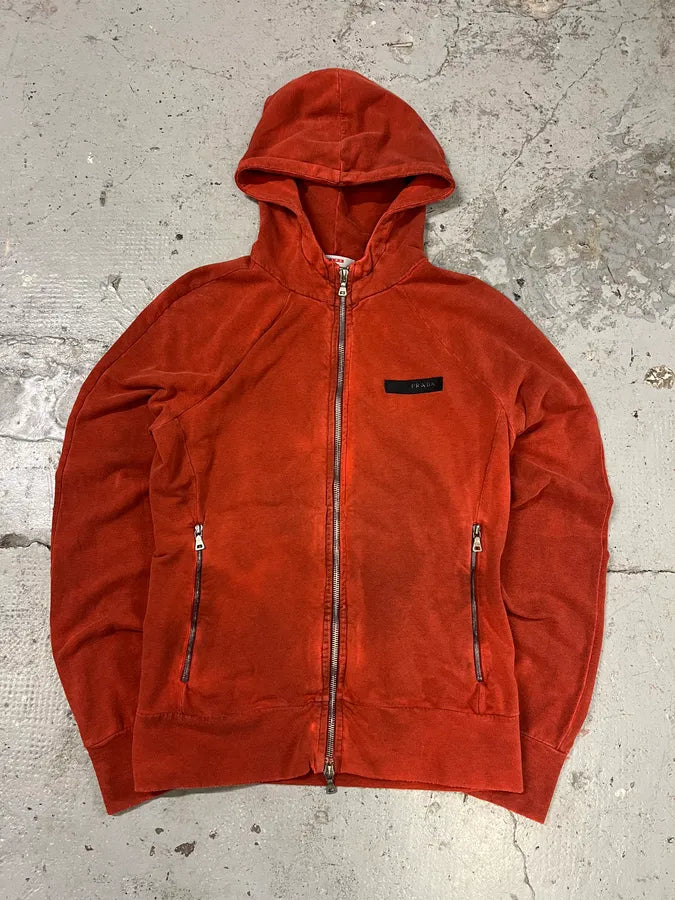 AW2008 Prada Faded Orange Vitamina Sweater PVGnblZ 0