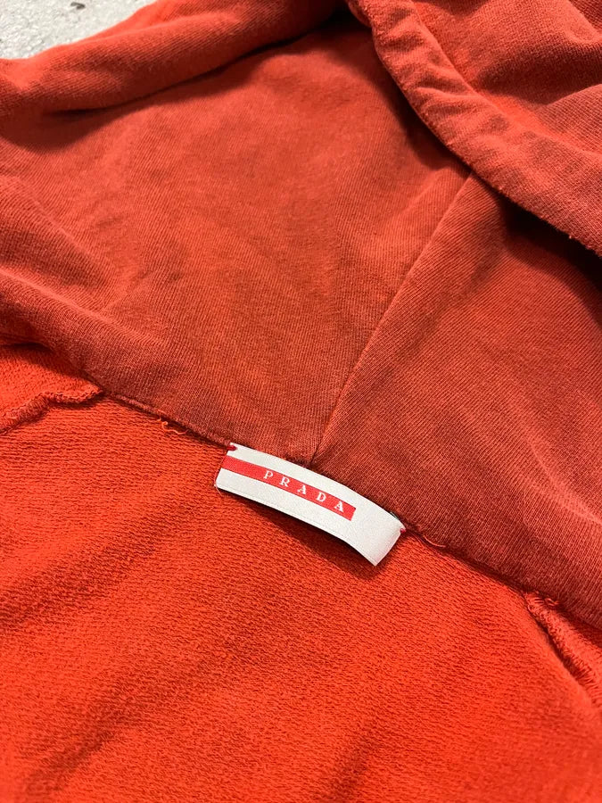 AW2008 Prada Faded Orange Vitamina Sweater PVGnblZ 11