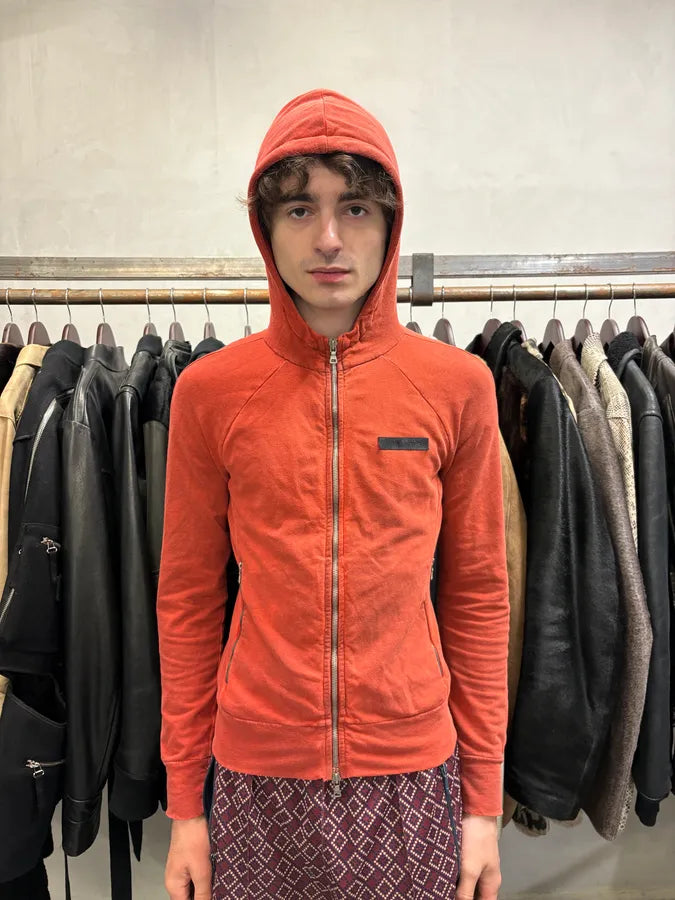 AW2008 Prada Faded Orange Vitamina Sweater PVGnblZ 2