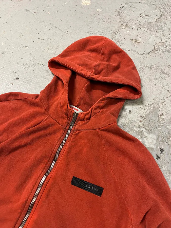 AW2008 Prada Faded Orange Vitamina Sweater PVGnblZ 5