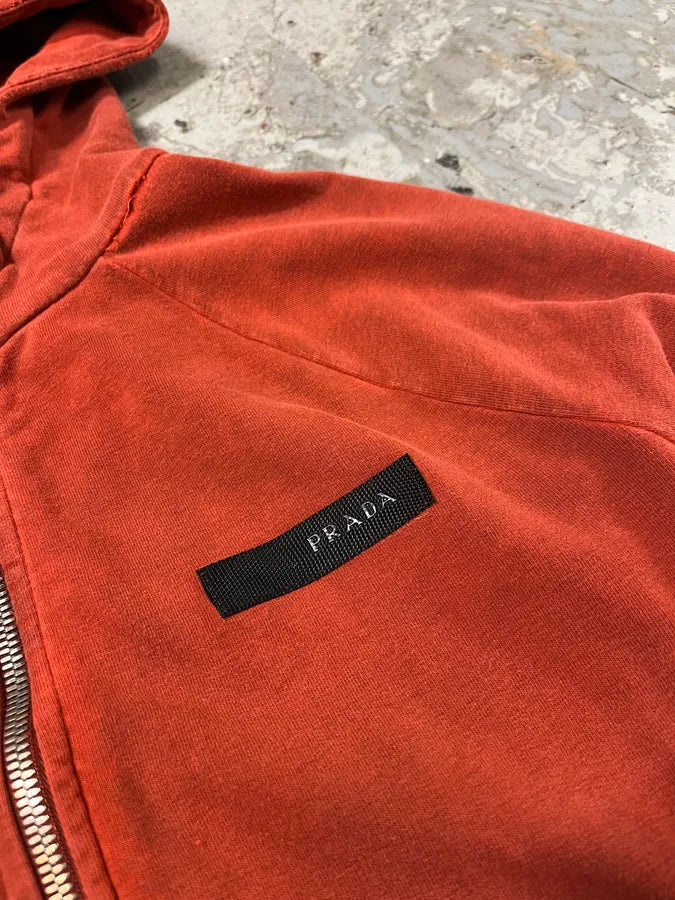 AW2008 Prada Faded Orange Vitamina Sweater PVGnblZ 6