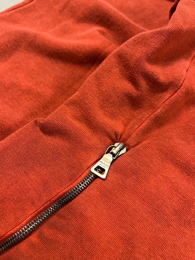 AW2008 Prada Faded Orange Vitamina Sweater PVGnblZ 8