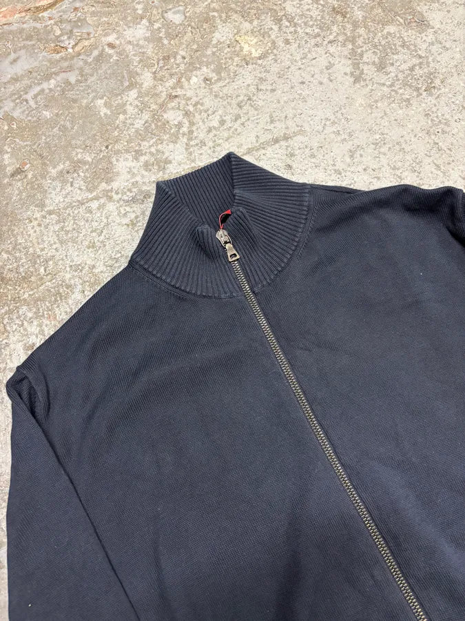 AW2008 Prada Navy Zip-up Sweater WroYPOv 4