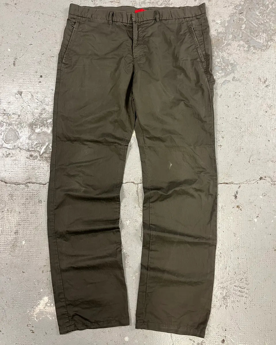 AW2008 Prada Olive Cozy Pants FxGfMoz 0