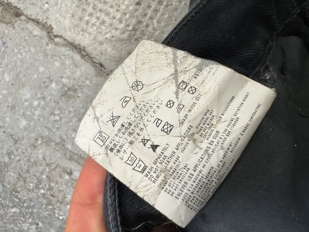 AW2008 Prada Raw Brut Grey Denim Jeans (L) xmSgPpD 7