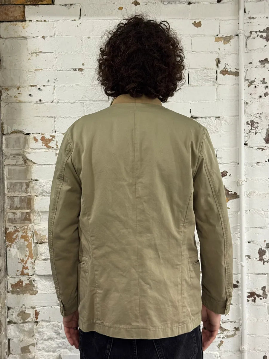 AW2008 Yves Saint Laurent Beige Officer Napoleon Jacket LJUYNnJ 4