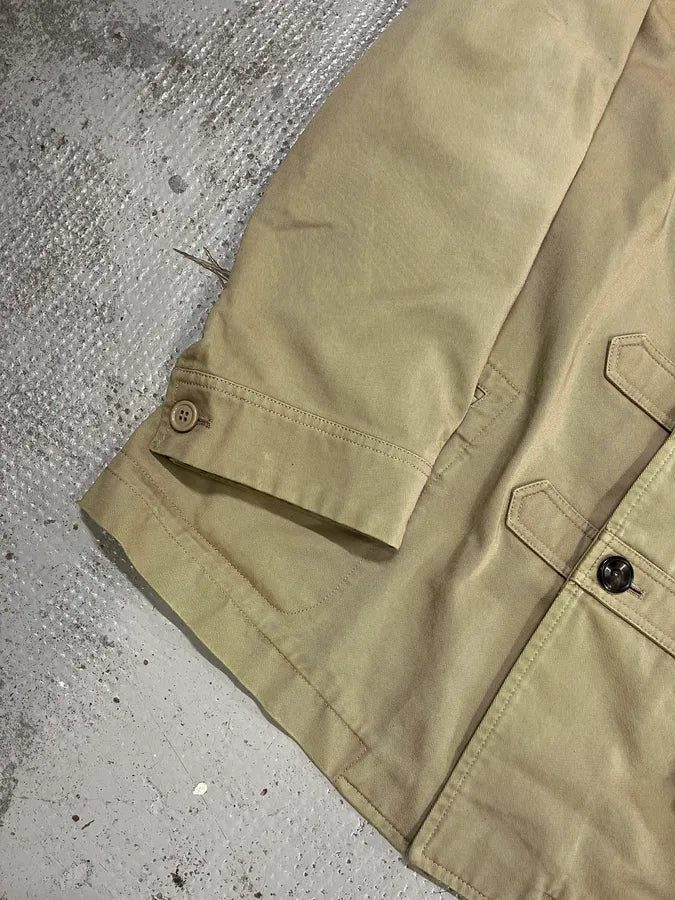 AW2008 Yves Saint Laurent Beige Officer Napoleon Jacket LJUYNnJ 6