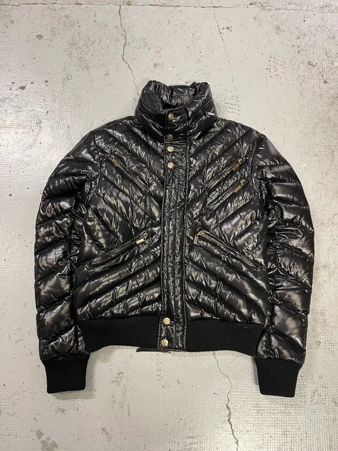 AW2009 Cavalli Black Puffer Jacket CxhpXAJ 0