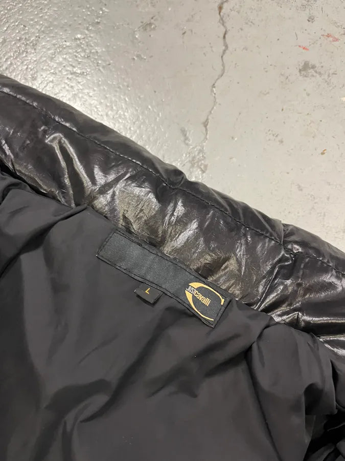 AW2009 Cavalli Black Puffer Jacket CxhpXAJ 8